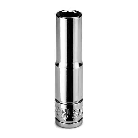 Capri Tools 1/4 in Drive 9/32 in 12-Point SAE Deep Socket CP16181